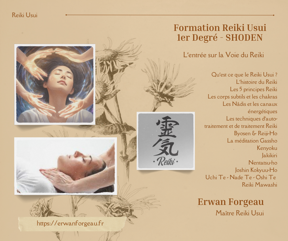 Formation Reiki 1er degré